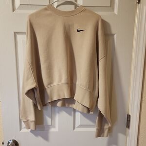 Nike Women's Tan Sweatshirt